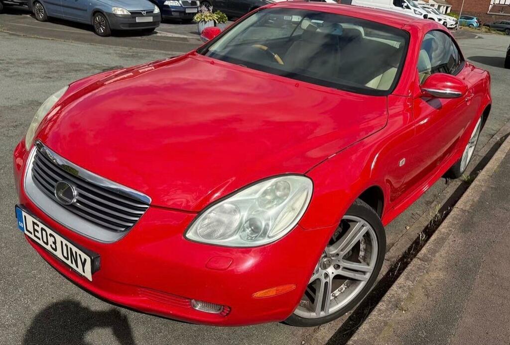 Lexus SC 4.3 430 Red #3