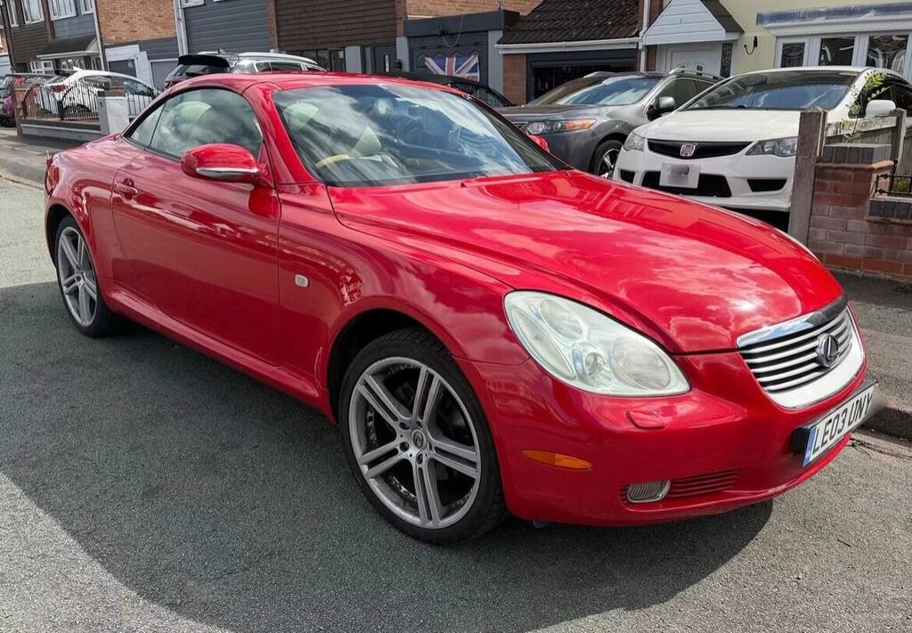 Lexus SC 4.3 430 Red