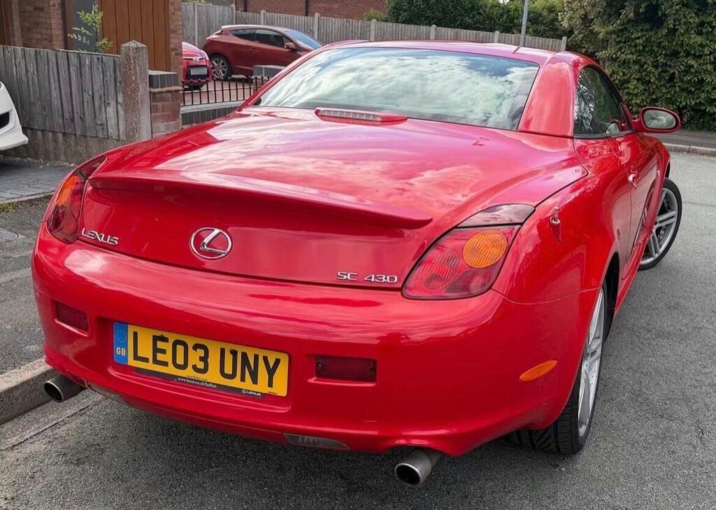 Lexus SC 4.3 430 Red #4