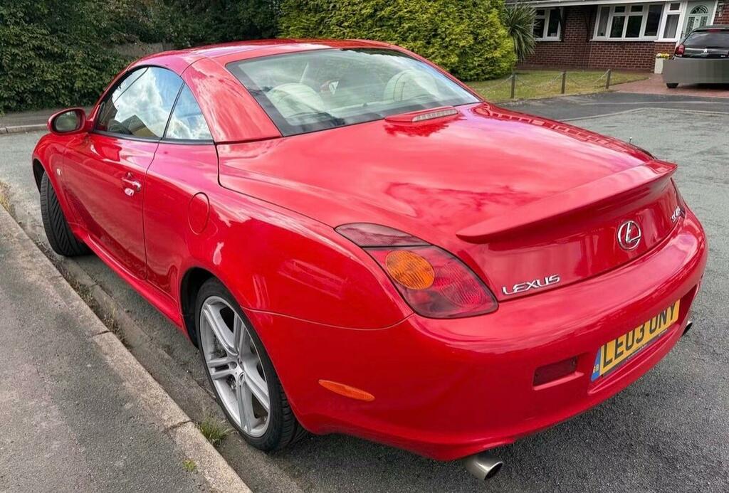 Lexus SC 4.3 430 Red #2