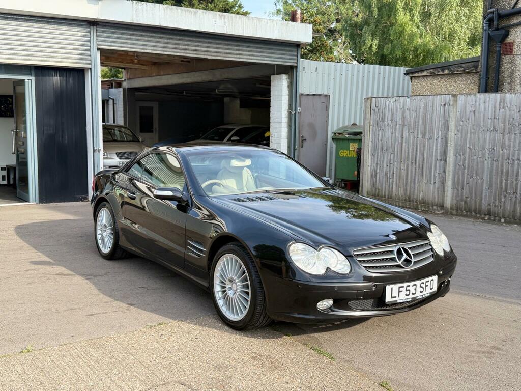 Mercedes-Benz SL Class 5.0 Sl500 Black #5