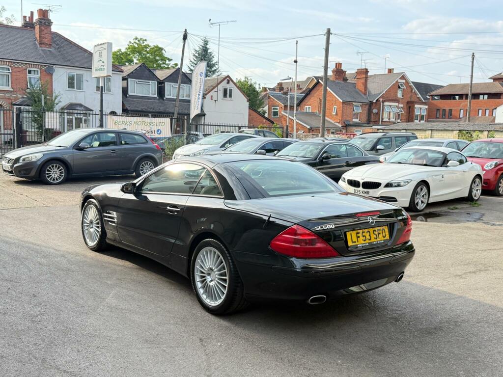 Mercedes-Benz SL Class 5.0 Sl500 Black #4