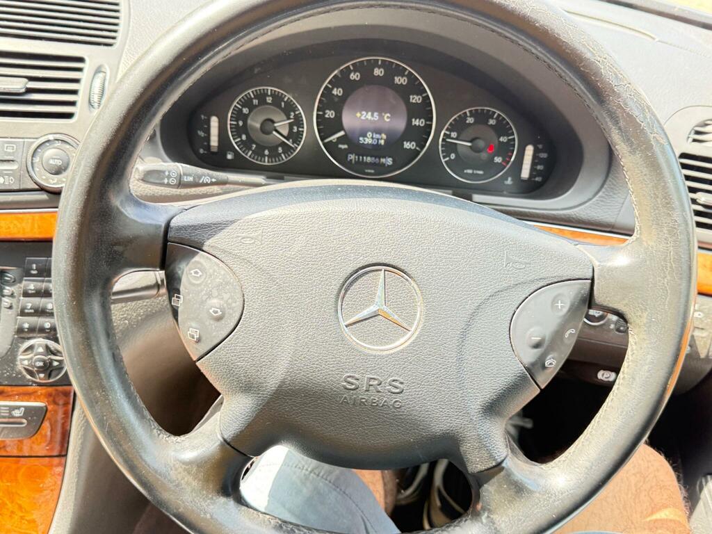 Mercedes-Benz E Class 1.8 E200 Kompressor Classic Saloon Silver #31