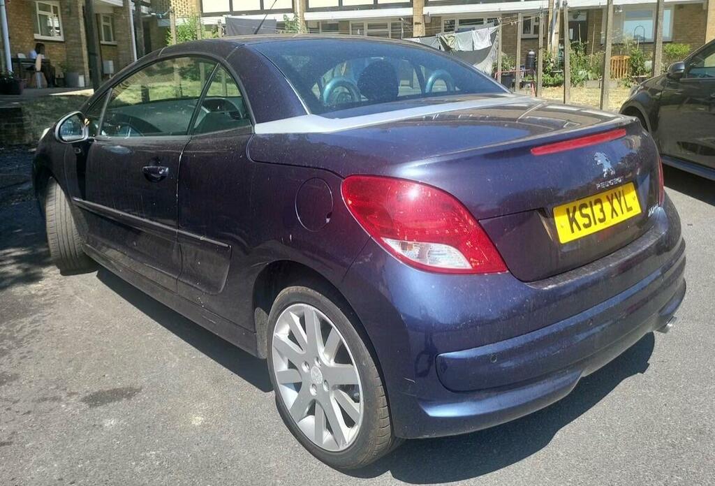 Peugeot 207 CC 1.6 Vti Allure Euro 5 Blue #3