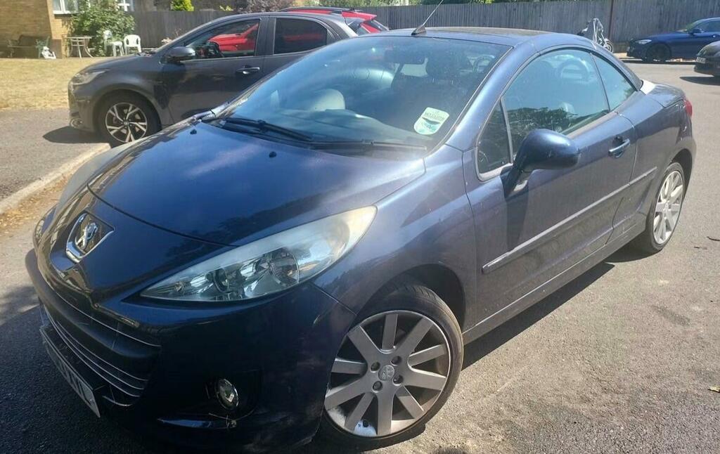 Peugeot 207 CC 1.6 Vti Allure Euro 5 Blue #2