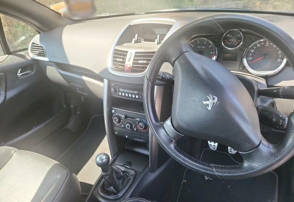 Peugeot 207 CC 1.6 Vti Allure Euro 5 Blue #4
