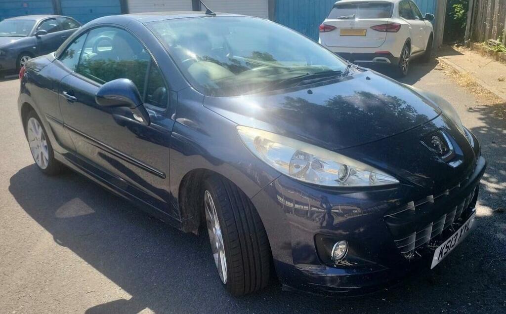 Peugeot 207 CC 1.6 Vti Allure Euro 5 Blue