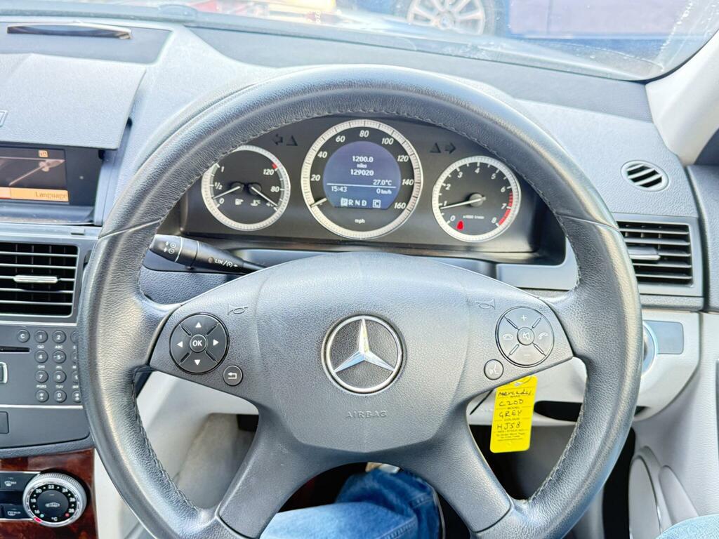 Mercedes-Benz C Class C200 Se Cdi Black #34