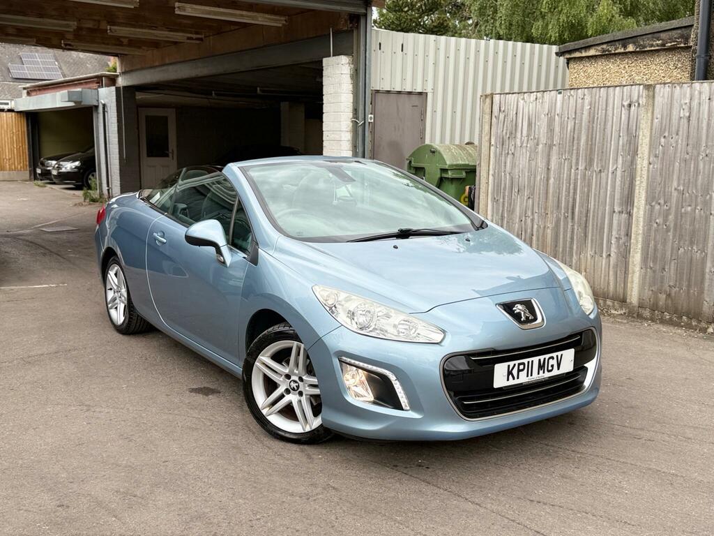 Peugeot 308 CC 1.6 E-hdi Active Euro 5 Ss Blue #6