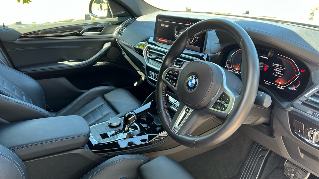 BMW X4 3.0 M40d Mht Suv Hybrid Xdrive Eur Blue #6