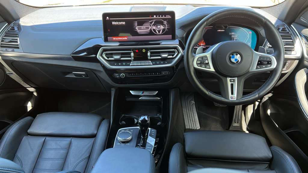 BMW X4 3.0 M40d Mht Suv Hybrid Xdrive Eur Blue #4