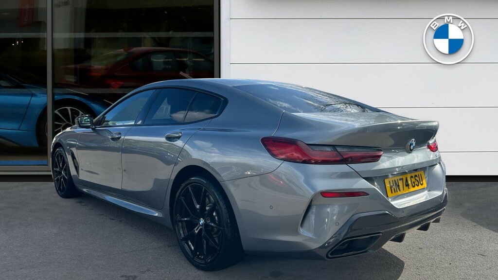 BMW 8 Series Gran Coupe 840I 3.0 M-sport Pan Roof - 7K Extras Black #2