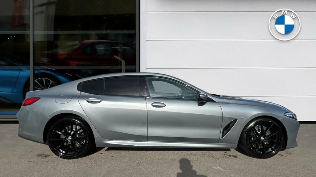 BMW 8 Series Gran Coupe 840I 3.0 M-sport Pan Roof - 7K Extras Black #3