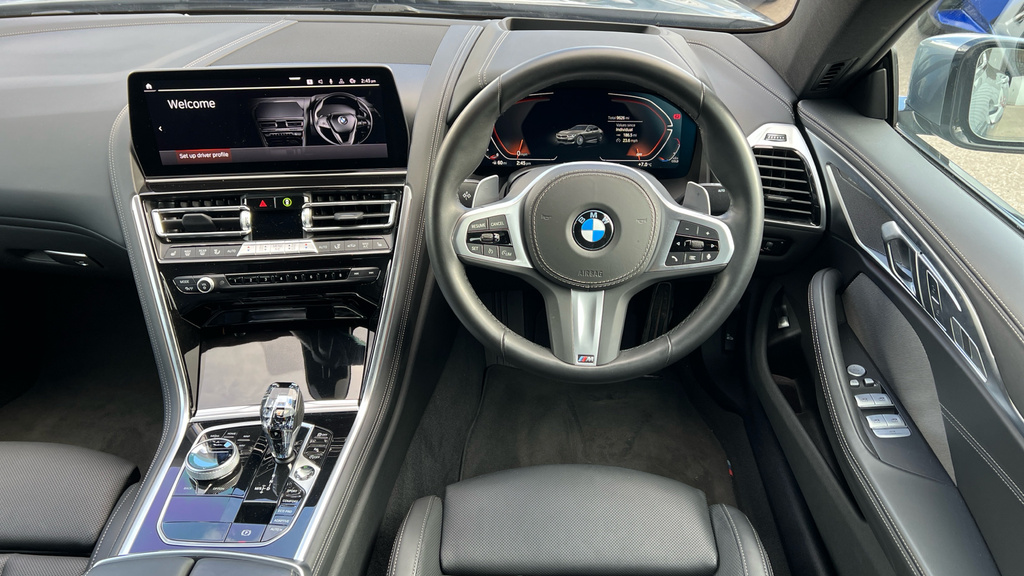 BMW 8 Series Gran Coupe 840I 3.0 M-sport Pan Roof - 7K Extras Black #5