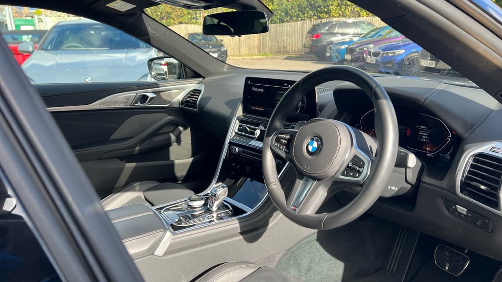 BMW 8 Series Gran Coupe 840I 3.0 M-sport Pan Roof - 7K Extras Black #6