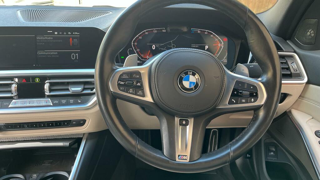 BMW 3 Series 2.0 320D Mht M Sport Euro 6 Ss YB21BGV Blue #5