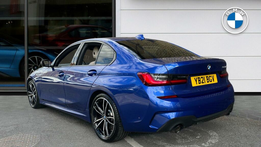BMW 3 Series 2.0 320D Mht M Sport Euro 6 Ss YB21BGV Blue #2