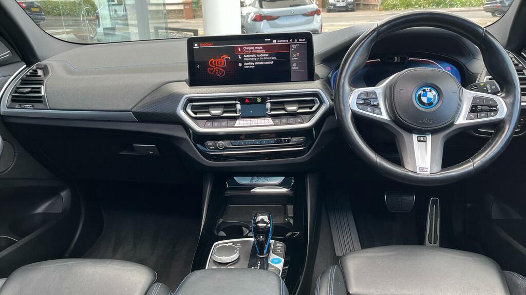 BMW iX3 80Kwh M Sport Pro AY22FYA Black #4