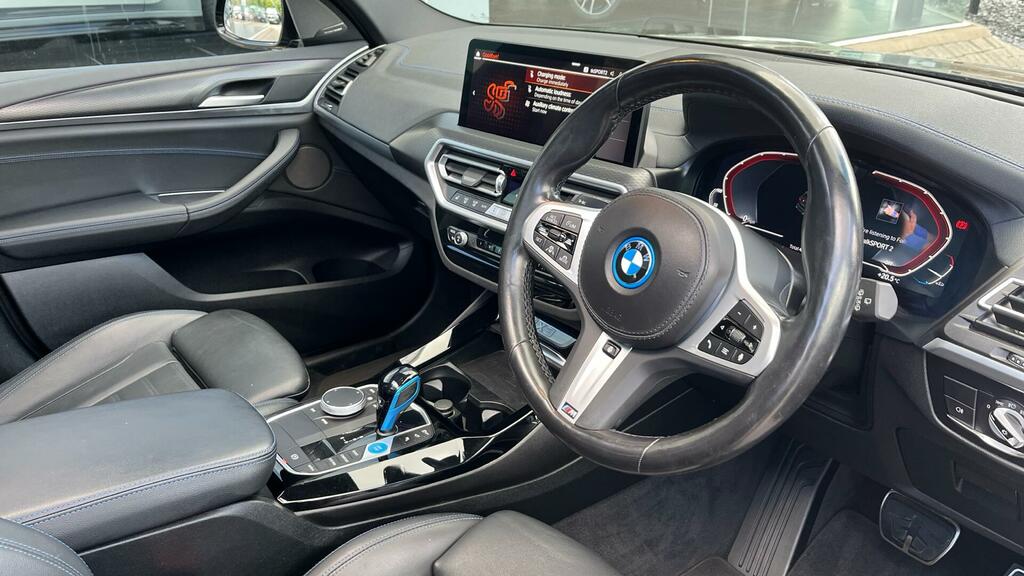 BMW iX3 80Kwh M Sport Pro AY22FYA Black #6