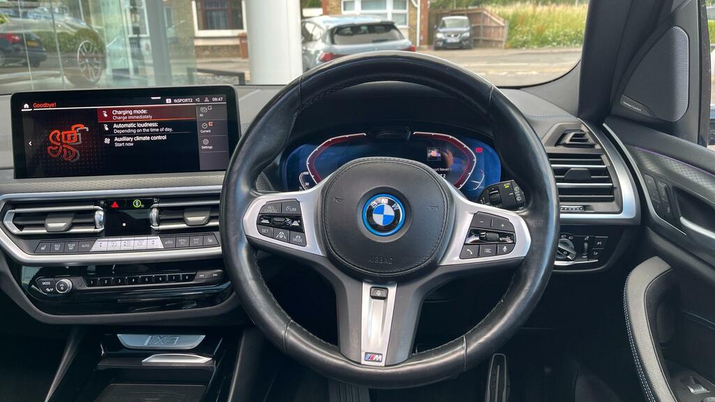 BMW iX3 80Kwh M Sport Pro AY22FYA Black #5