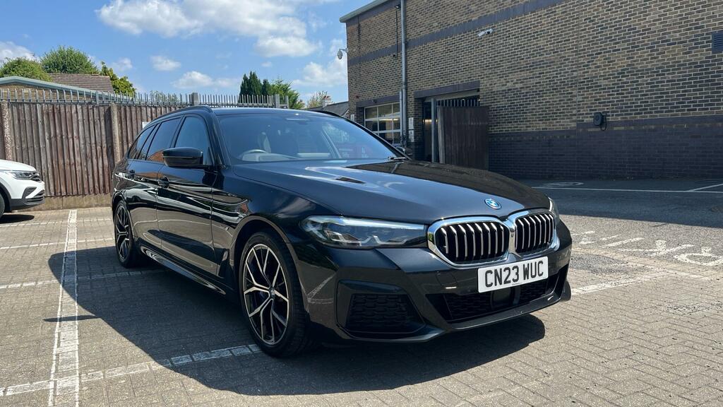BMW 5 Series 2.0 530E 12Kwh M Sport Touring Steptronic Xdrive E Black