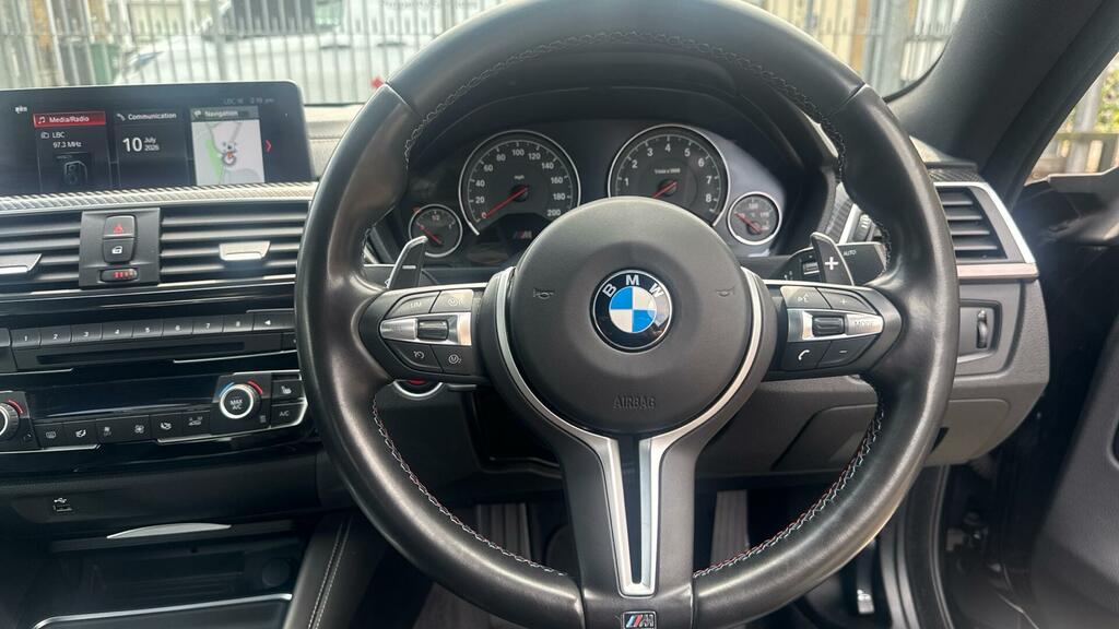 BMW M4 3.0 Biturbo Gpf Dct Euro 6 Ss YF69ZCN Black #5