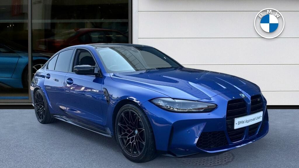 BMW M3 Competition Blue