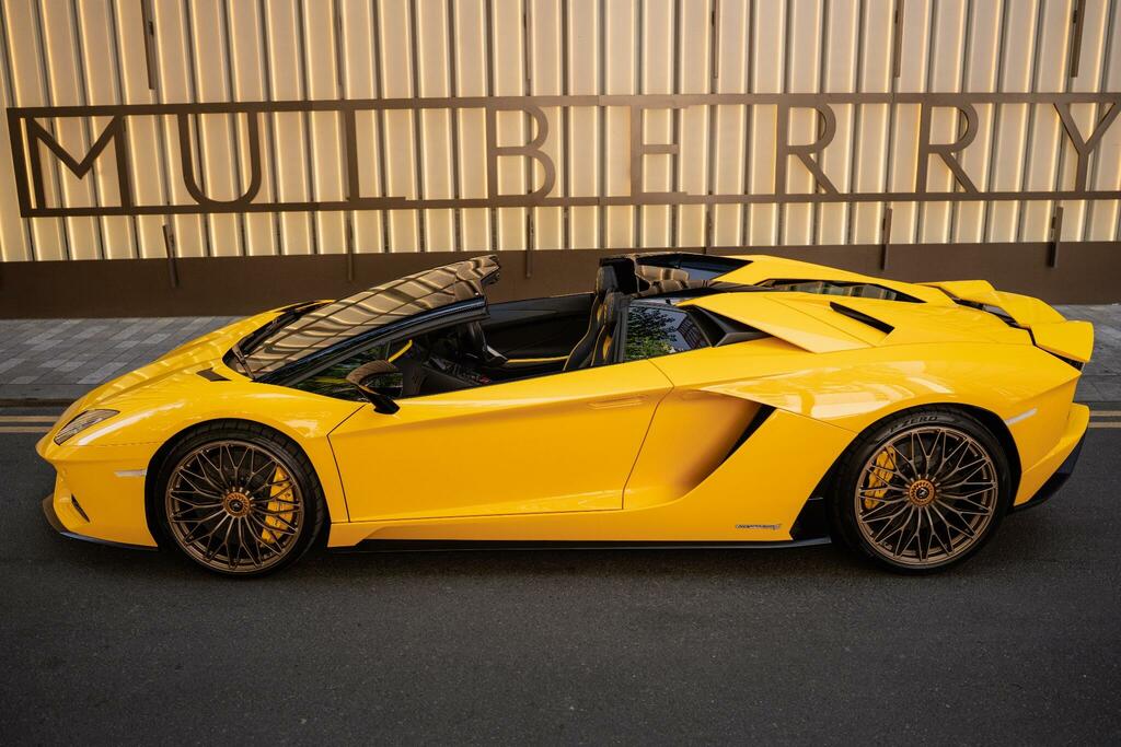 Lamborghini Aventador 6.5 V12 Lp 740-4 S Roadster Isr 4Wd Euro 6 Yellow #4