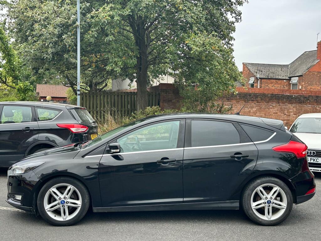 Ford Focus Hatchback 1.6 Tdci Titanium Euro 5 Ss 2015 Blue #7