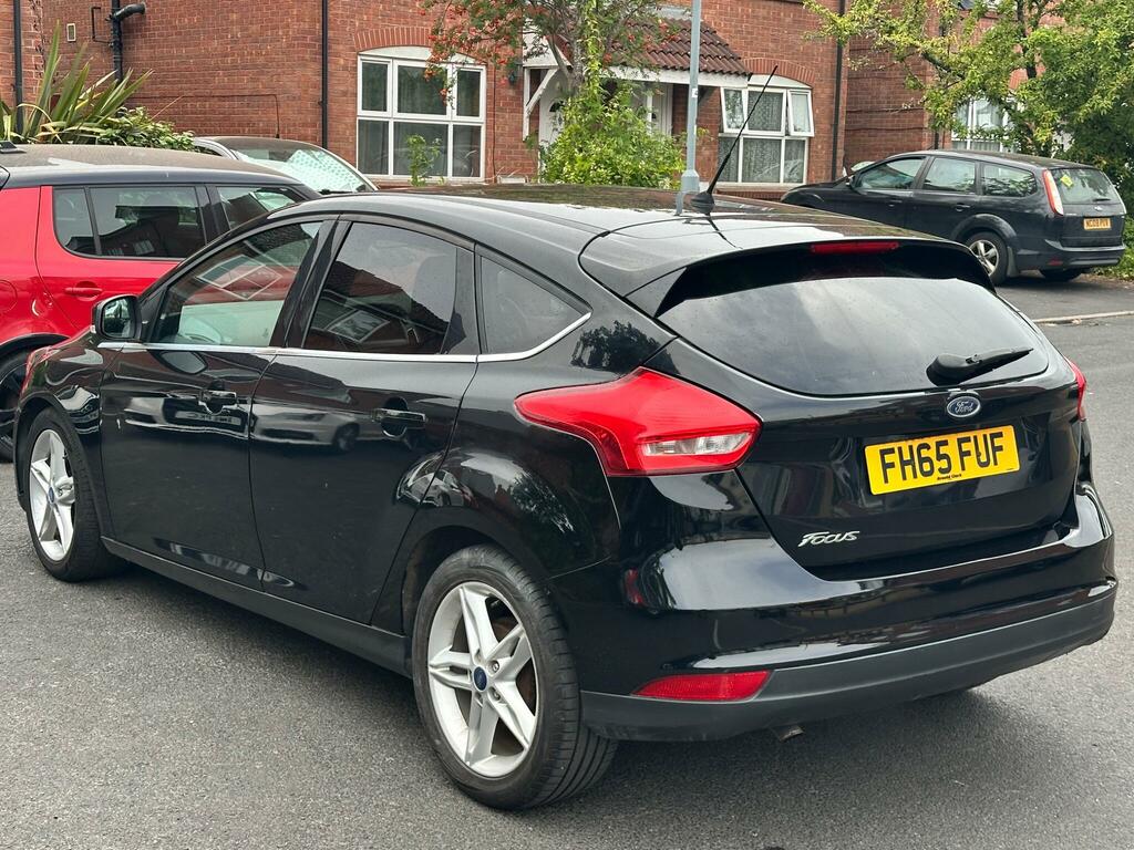 Ford Focus Hatchback 1.6 Tdci Titanium Euro 5 Ss 2015 Blue #11