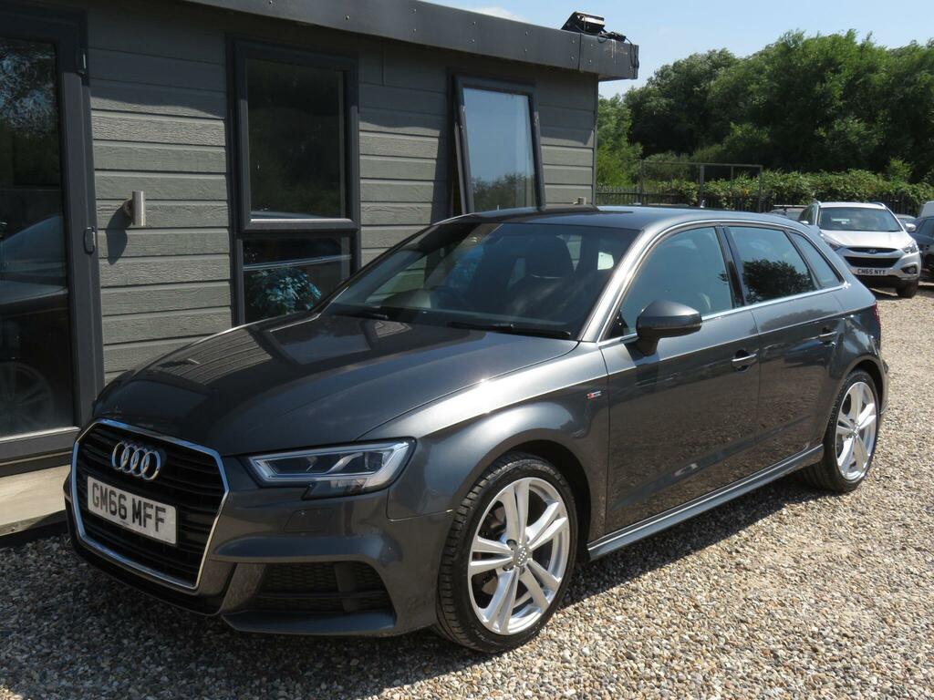Audi A3 1.6 Tdi S Line Sportback Euro 6 Ss Grey