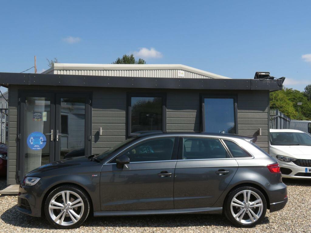 Audi A3 1.6 Tdi S Line Sportback Euro 6 Ss GM66MFF Grey #6