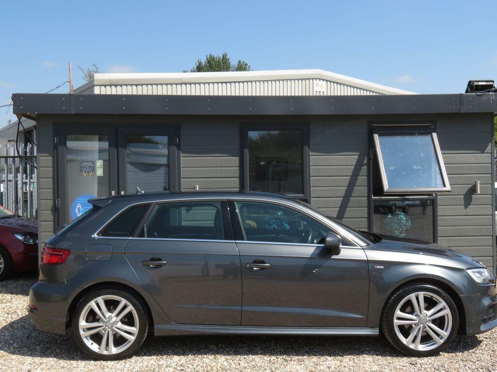 Audi A3 1.6 Tdi S Line Sportback Euro 6 Ss GM66MFF Grey #5