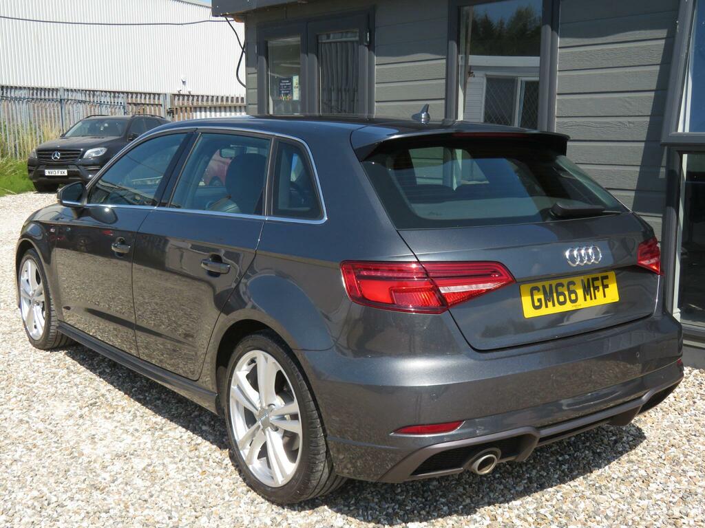 Audi A3 1.6 Tdi S Line Sportback Euro 6 Ss GM66MFF Grey #4
