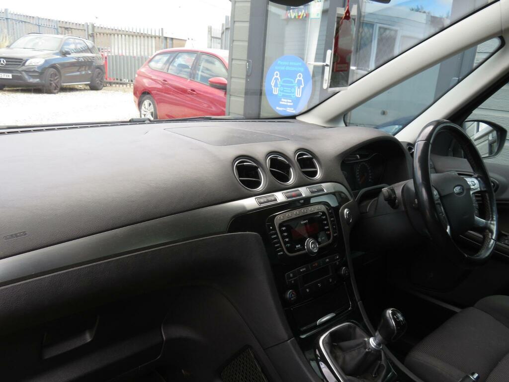 Ford Galaxy 1.6 Tdci Zetec Euro 5 Ss White #9