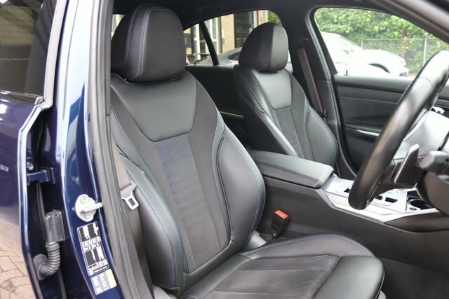 BMW 3 Series 330E 2.0 12Kwh M Sport Saloon AF24XDG Blue #4