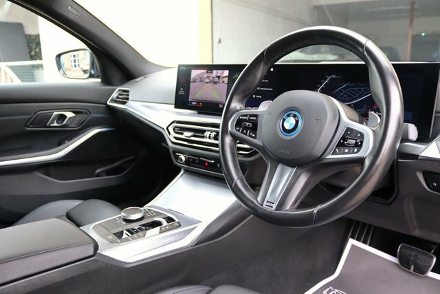 BMW 3 Series 330E 2.0 12Kwh M Sport Saloon AF24XDG Blue #2