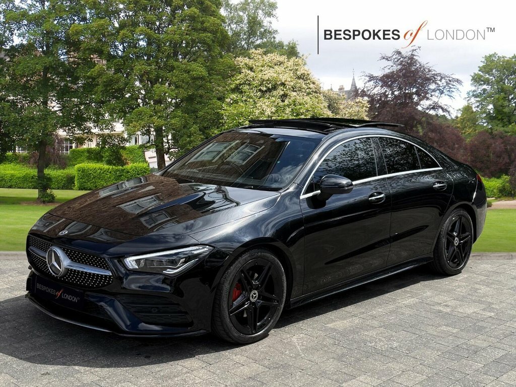 Mercedes-Benz CLA Class 2020 1.3 Cla180 Amg Line Premium Plus 2 Coupe 7G Black #5