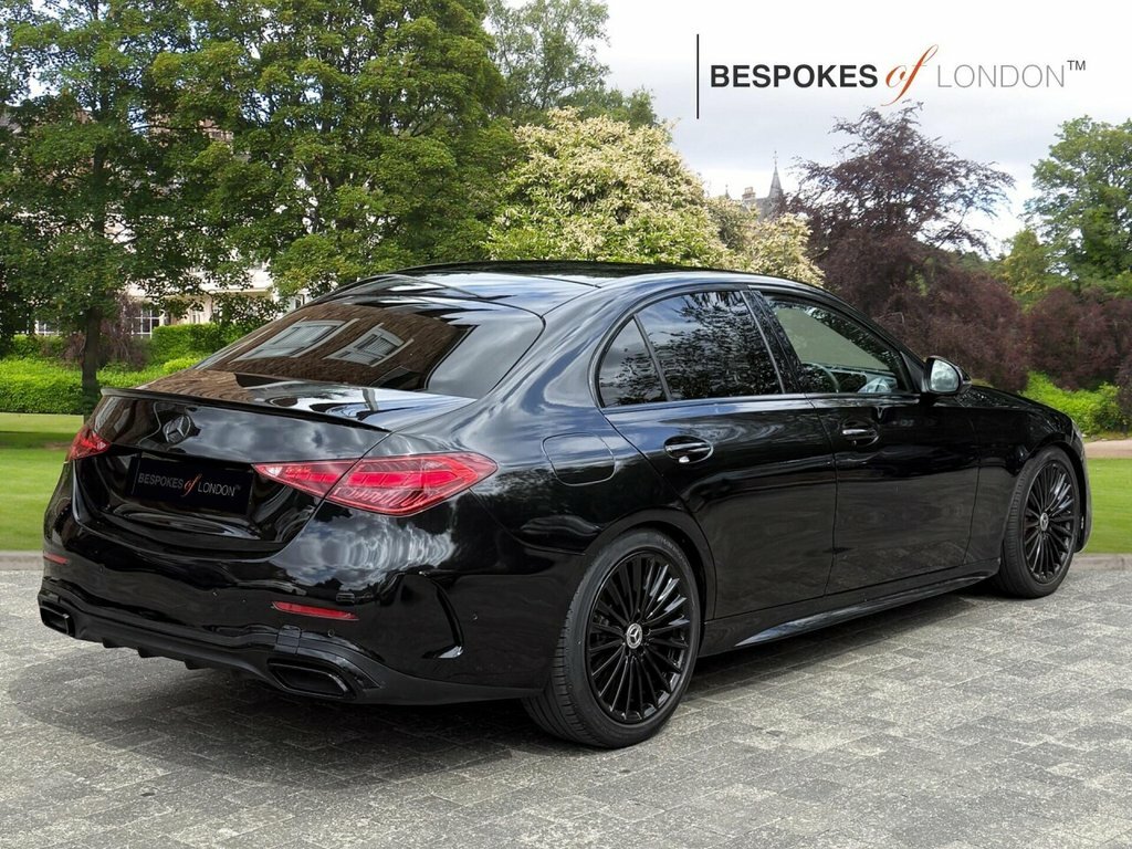 Mercedes-Benz C Class 2022 2.0 C220dh Mhev Amg Line Premium G-tronic Black #6