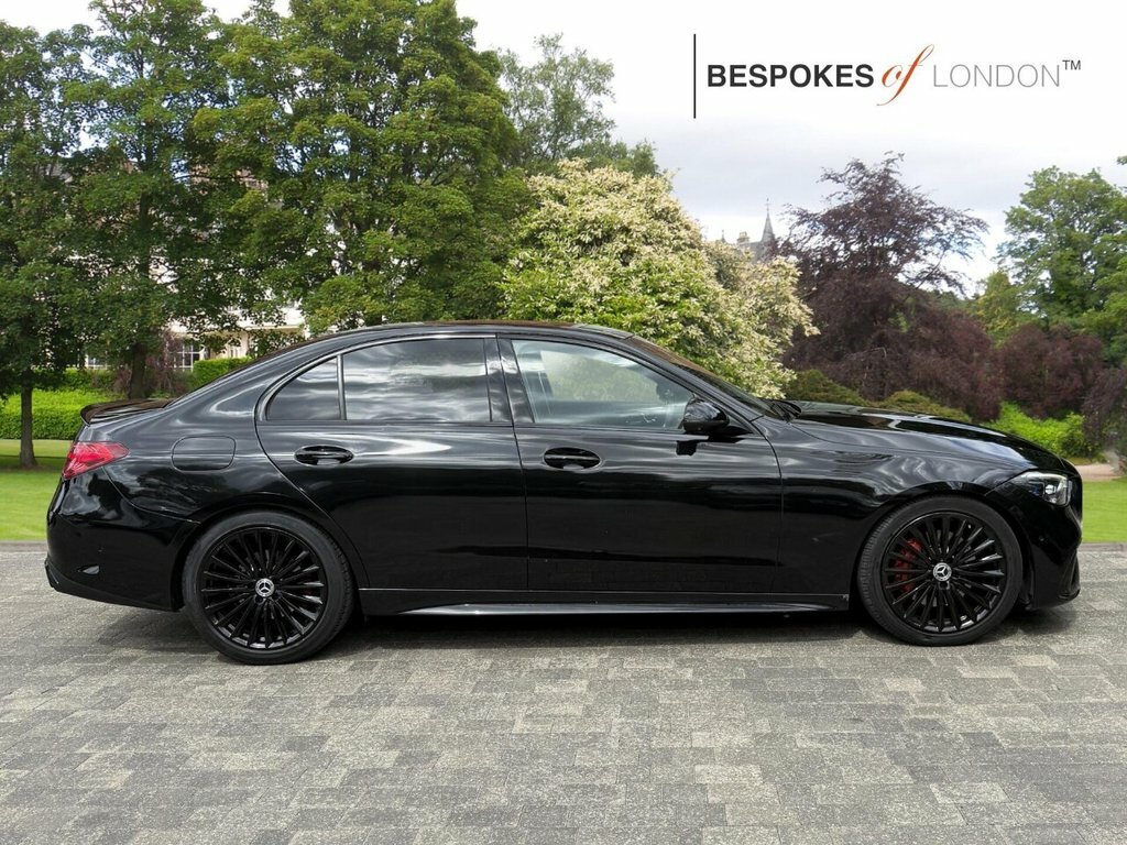 Mercedes-Benz C Class 2022 2.0 C220dh Mhev Amg Line Premium G-tronic Black #3