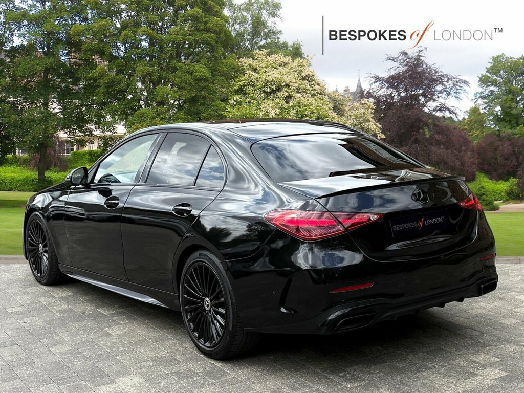 Mercedes-Benz C Class 2022 2.0 C220dh Mhev Amg Line Premium G-tronic Black #5