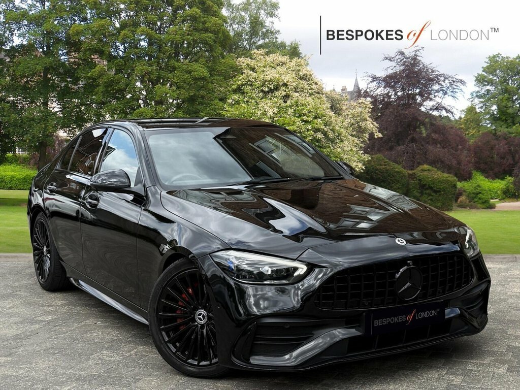 Mercedes-Benz C Class 2022 2.0 C220dh Mhev Amg Line Premium G-tronic Black