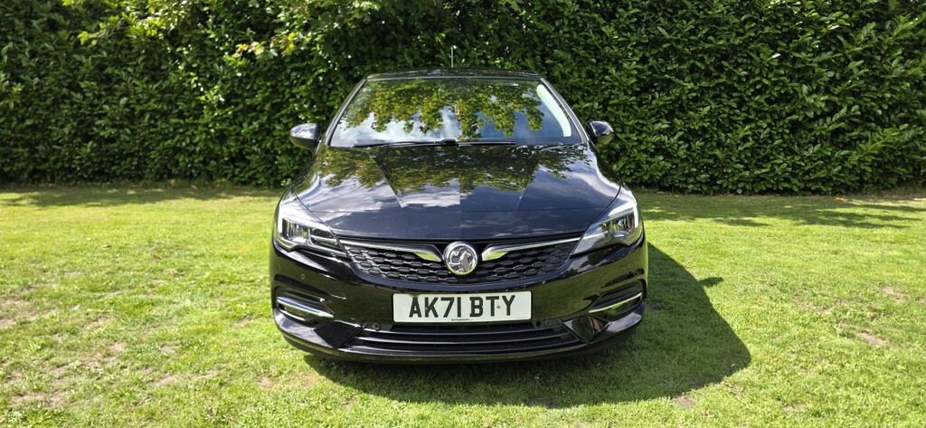 Vauxhall Astra Hatchback 1.2 Turbo Griffin Edition 2021 AK71BTY Black #2