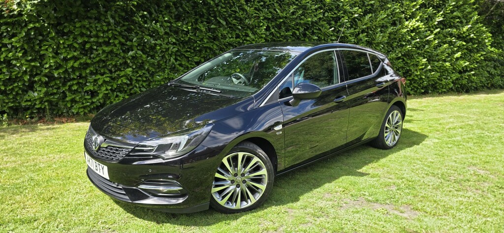 Vauxhall Astra Hatchback 1.2 Turbo Griffin Edition 2021 AK71BTY Black #3