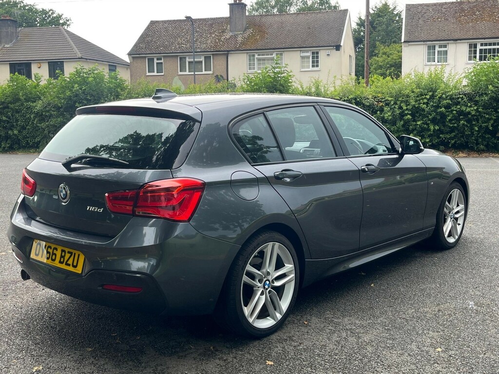 BMW 1 Series 2.0 118D M Sport Euro 6 Ss Grey #6