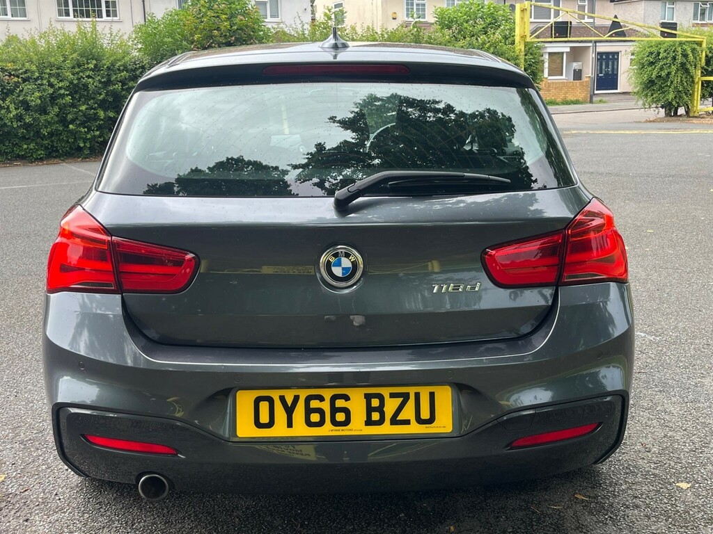 BMW 1 Series 2.0 118D M Sport Euro 6 Ss Grey #5