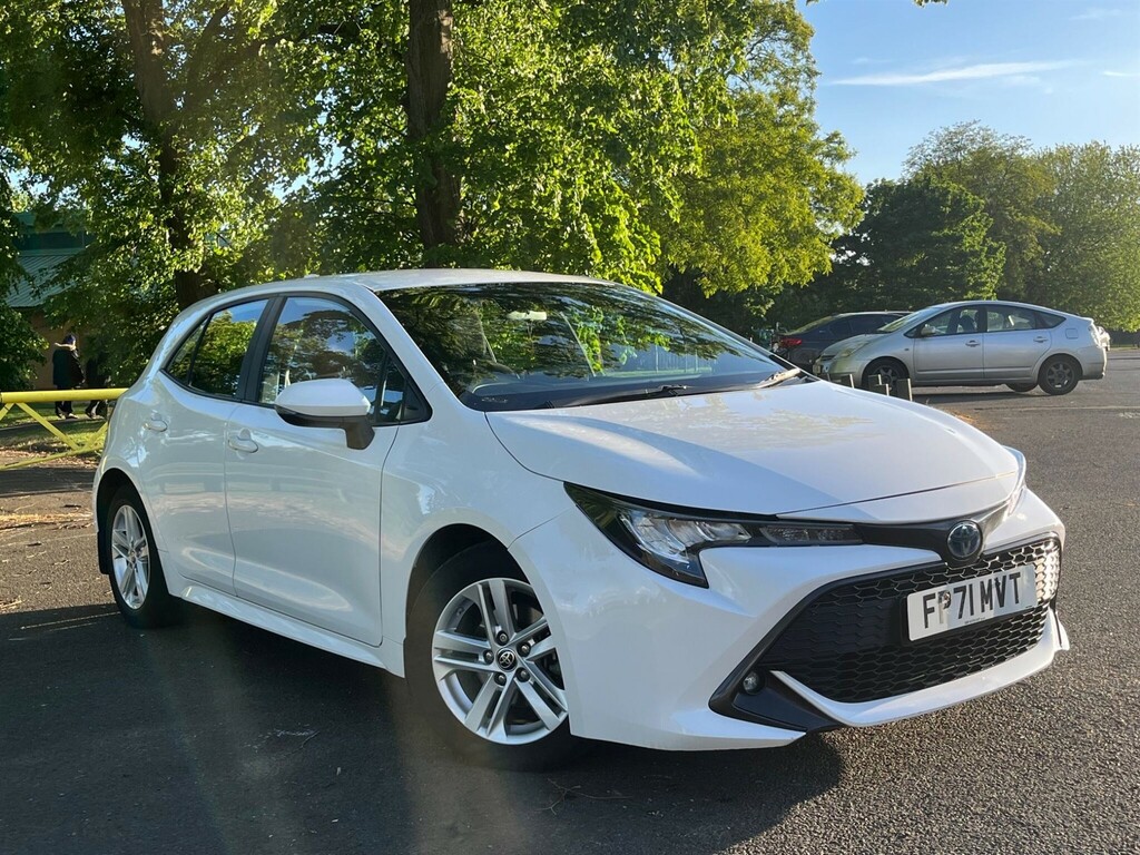 Toyota Corolla 1.8 Vvt-h Icon Cvt Euro 6 Ss FP71MVT White #3