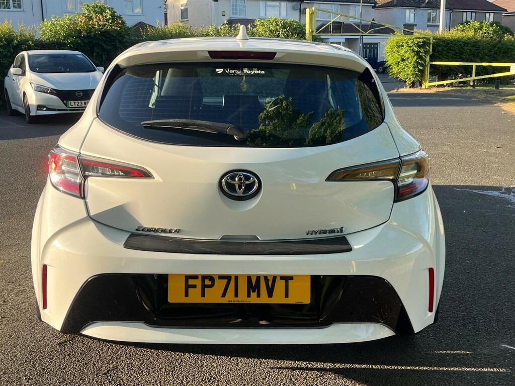 Toyota Corolla 1.8 Vvt-h Icon Cvt Euro 6 Ss FP71MVT White #5