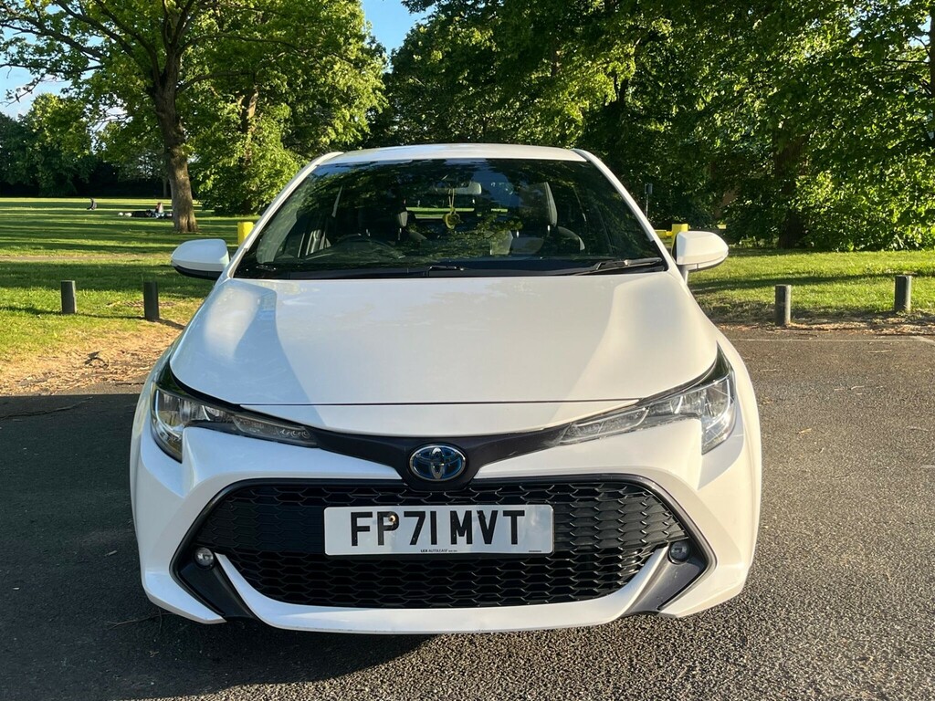 Toyota Corolla 1.8 Vvt-h Icon Cvt Euro 6 Ss FP71MVT White #2