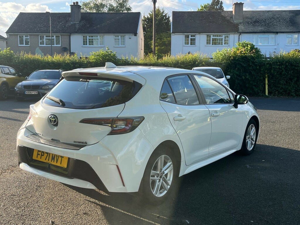 Toyota Corolla 1.8 Vvt-h Icon Cvt Euro 6 Ss FP71MVT White #6